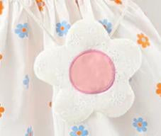 Breezy White Sleeveless Baby Girls Summer Frock