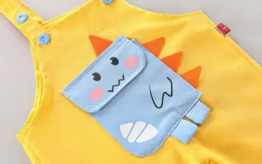"Hello Yellow! Jumpsuit For 0-5 Years Kids